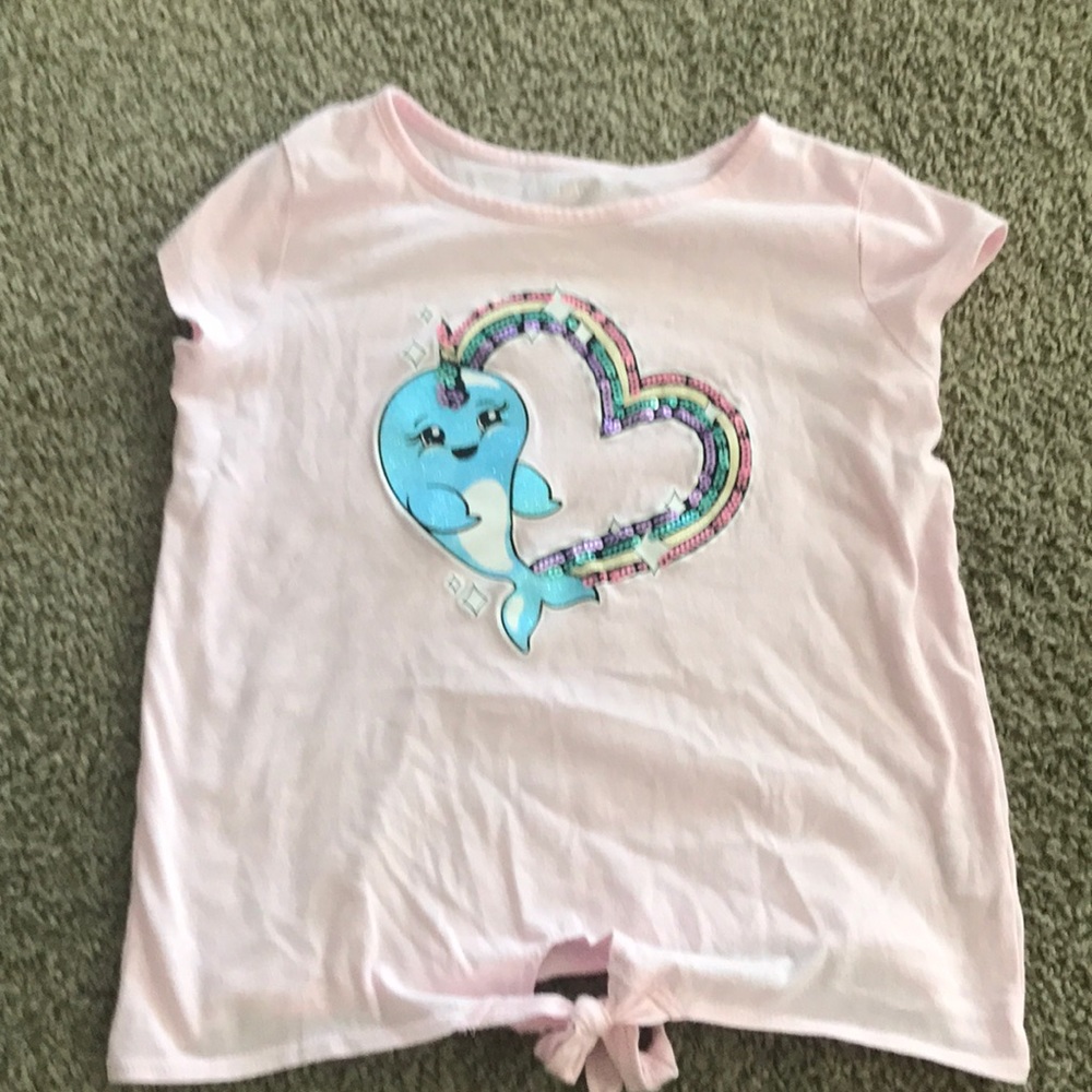 Narwhal tee